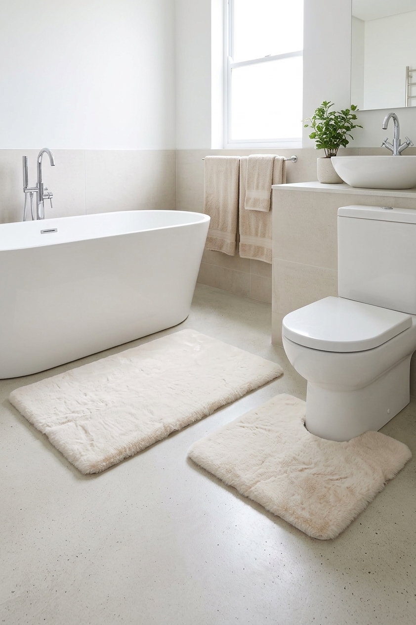 Estera TPR (PC3 bath mat) Cream